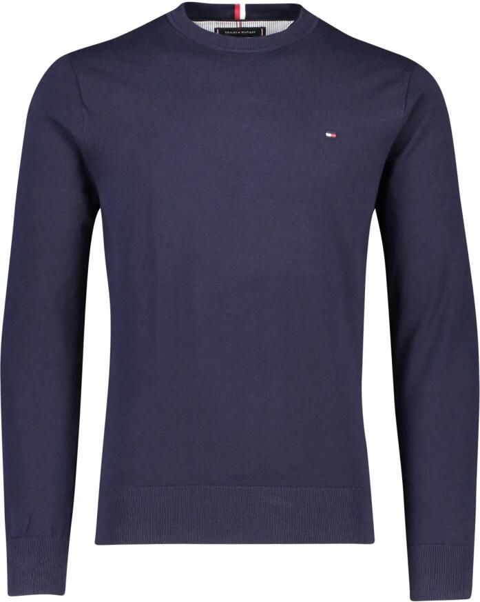 TOMMY HILFIGER Heren Truien & Vesten 1985 Crew Neck Sweater Donkerblauw - Foto 5