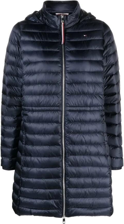 Tommy Hilfiger Doorgestikte jas met merklabel - Foto 2