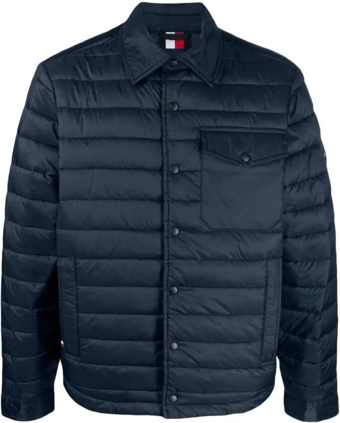 Tommy Hilfiger Gewatteerde jas PACKABLE RECYCLED SHIRT JACKET