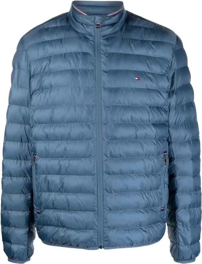 Tommy Hilfiger Gewatteerde jas PACKABLE RECYCLED JACKET met logoborduursel