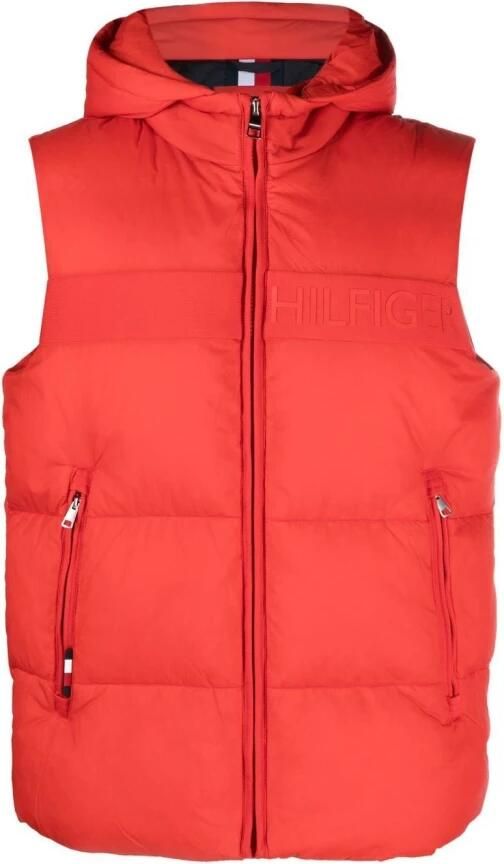 Tommy Hilfiger Bodywarmer met labelprint model 'LOFT' - Foto 2