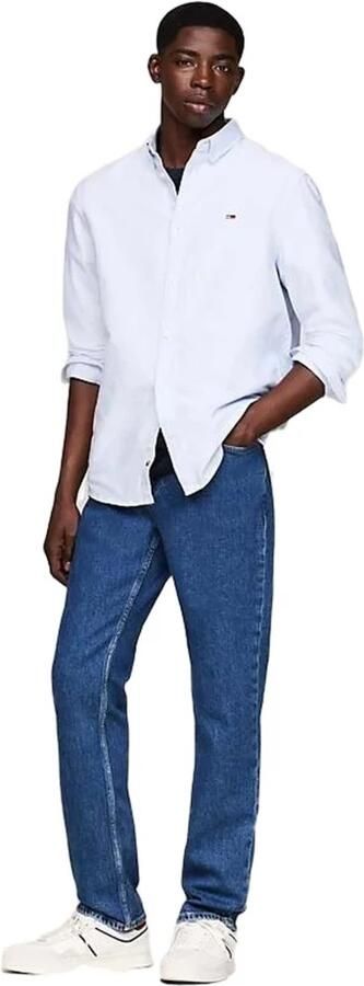 Tommy Hilfiger Blauw Overhemd met Lange Mouwen en Button-Down Kraag Blue Heren - Foto 3