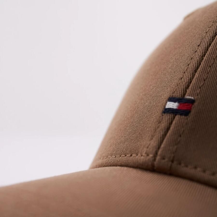 Tommy Hilfiger Essential Flag Cap Brown Heren - Foto 3