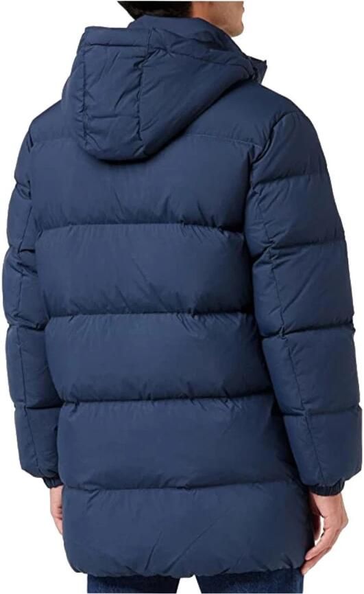 Tommy Jeans gewatteerde jas van gerecycled polyester twilight navy - Foto 4