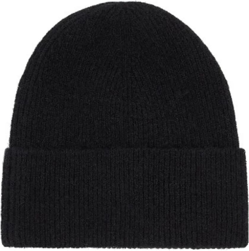 Tommy Hilfiger Gebreide muts met logodetail model 'ESSENTIAL FLAG FUZZY'