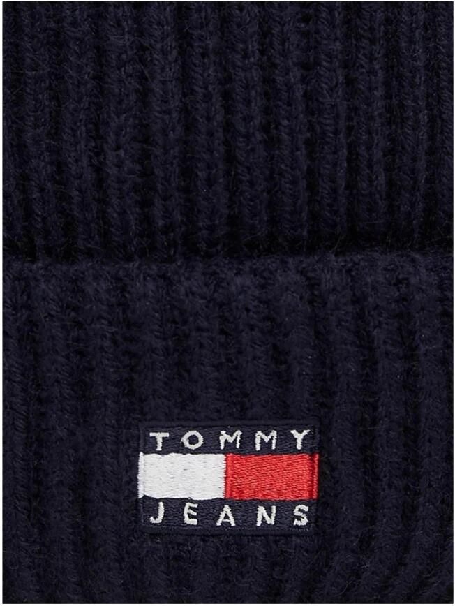 Tommy Hilfiger Gebreide muts Blue Dames