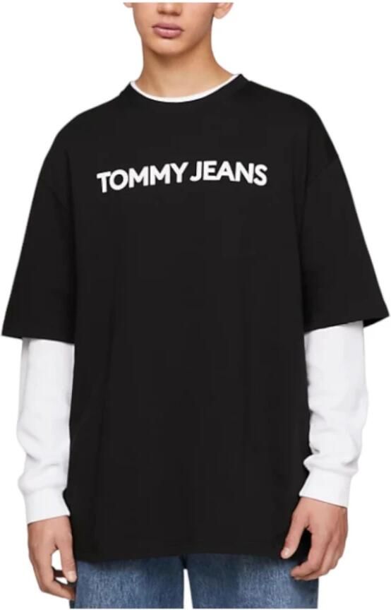 Tommy Hilfiger Gedurfde Klassieke Tee Black Heren