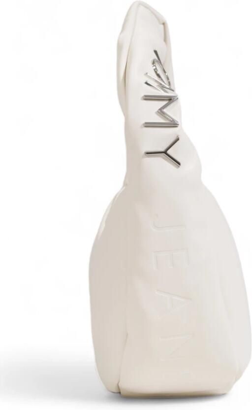 Tommy Hilfiger Gedurfde Schouder Tas Herfst Winter Collectie White Dames