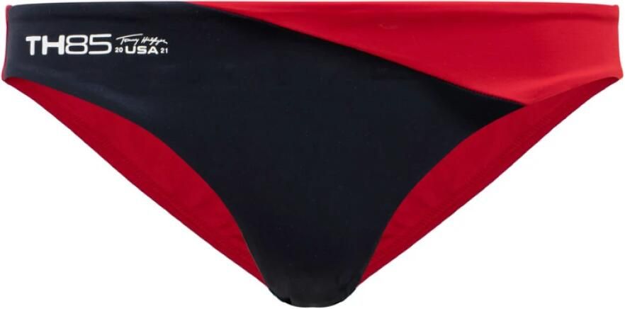 Tommy Hilfiger Gerecyclede Nylon Bikini Onderkant Multicolor Dames