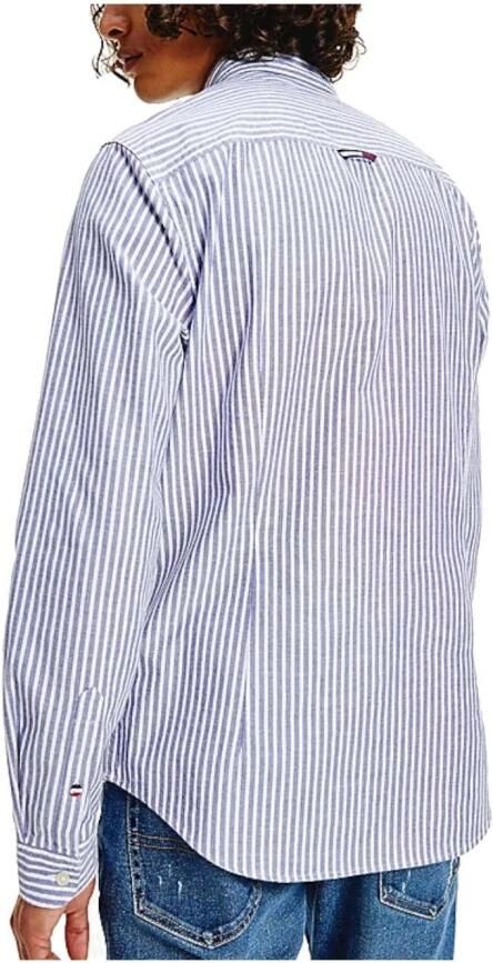 TOMMY JEANS Overhemd met lange mouwen TJM STRETCH OXFORD STRIPE SHIRT - Foto 2