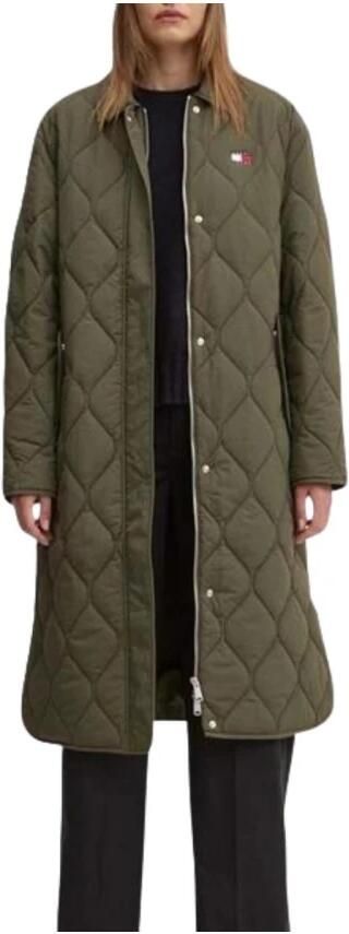 Tommy Hilfiger Gewatteerde Onion Jas Stijlvol en Functioneel Green Dames - Foto 3