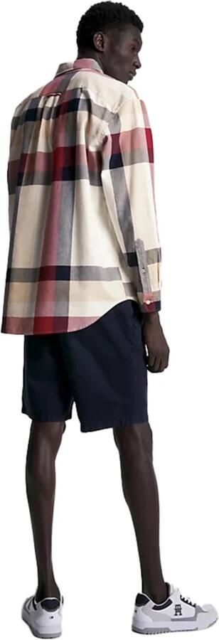 Tommy Hilfiger Herenoverhemd met ruitpatroon en borstzakje White Heren - Foto 2