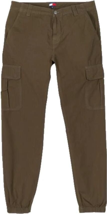 Tommy Jeans Cargobroek met labeldetail model 'RYAN'