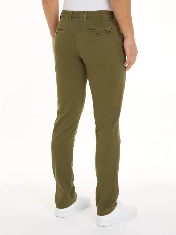 TOMMY HILFIGER Heren Broeken Chino Bleecker Structure Gmd Khaki
