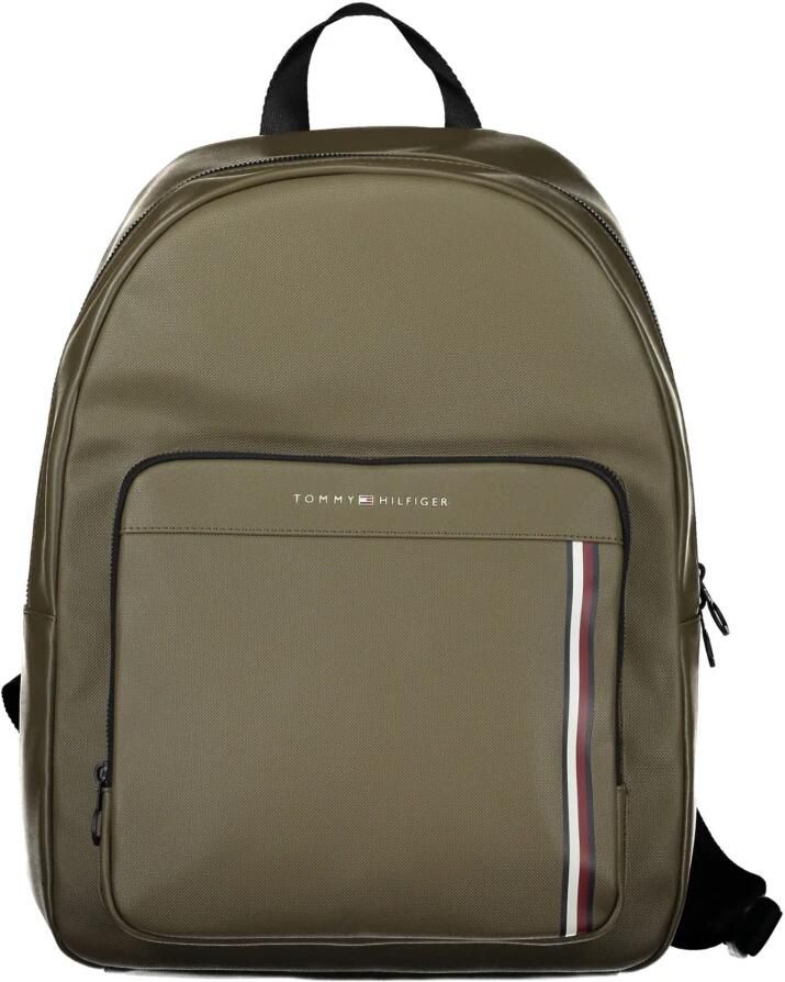 Tommy Hilfiger Groene Laptop Rugzak met Verstelbare Banden Green Heren - Foto 3