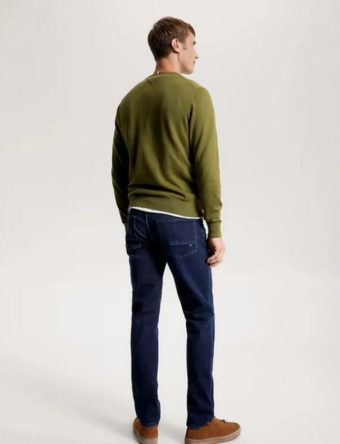 Tommy Hilfiger Moderne iconische katoen-kasjmier trui Green Heren - Foto 2