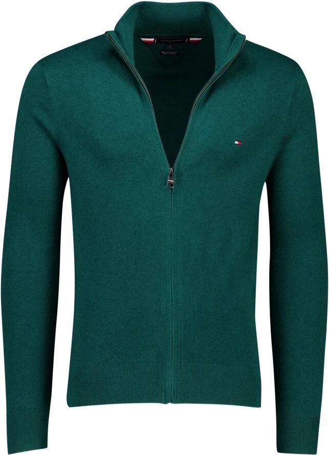 Tommy Hilfiger Gebreid vest met opstaande kraag