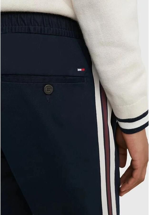 Tommy Hilfiger Heren Chelsea Pull-On Tape Broek Blue Heren - Foto 2