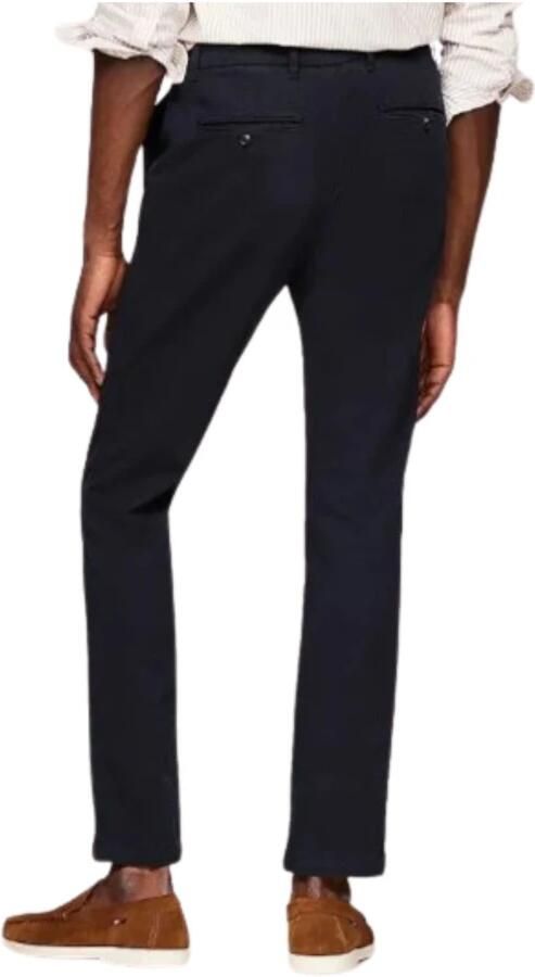 TOMMY HILFIGER Heren Broeken Chino Bleecker Structure Gmd Donkerblauw - Foto 5