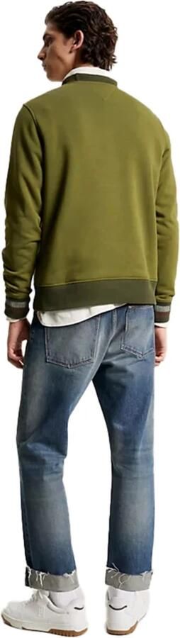 Tommy Hilfiger Heren Groene Monotype Collegiate Crewneck Green Heren - Foto 3