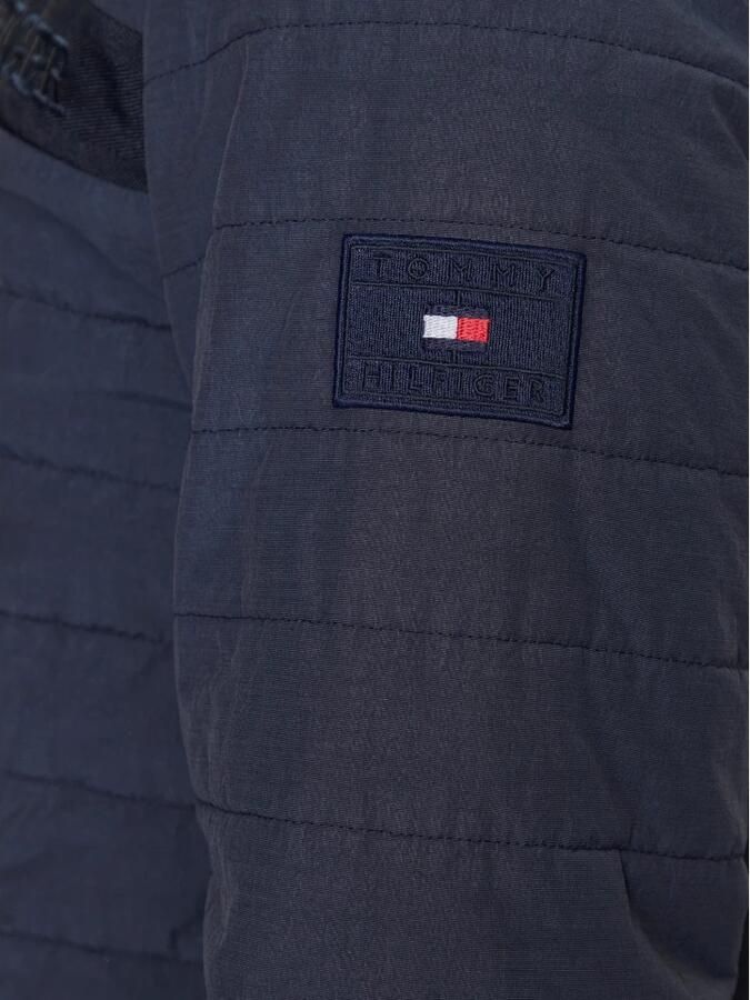Tommy Hilfiger Heren Marineblauwe Gmd Gewatteerde Regatta Jas Blue Heren - Foto 2