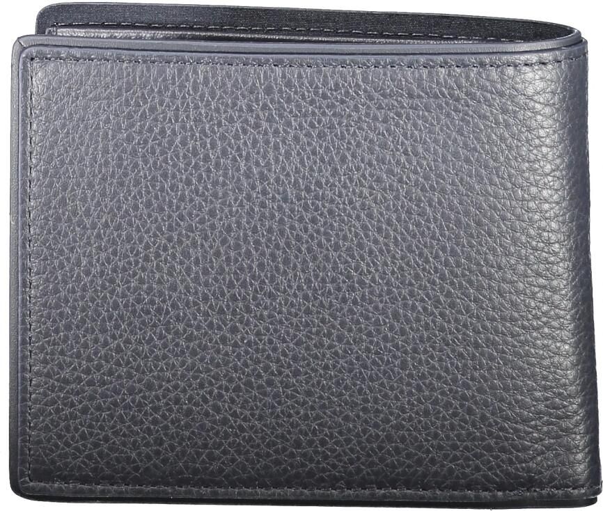 Tommy Hilfiger Blauw Leren Portemonnee met Kaartsleuven Blue Heren