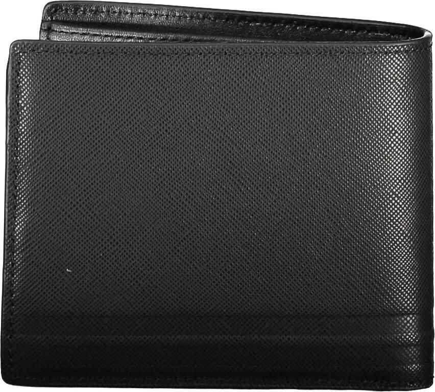 Tommy Hilfiger Heren Portemonnee Zwart 2 Vakken Black Heren