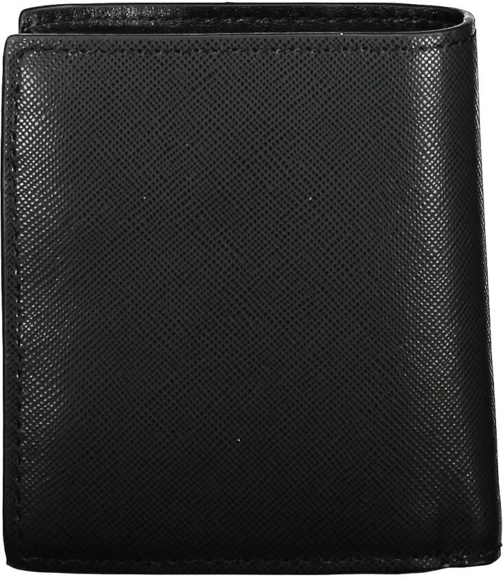 Tommy Hilfiger Zwarte portemonnee met kaartsleuven en geldclip Black Heren