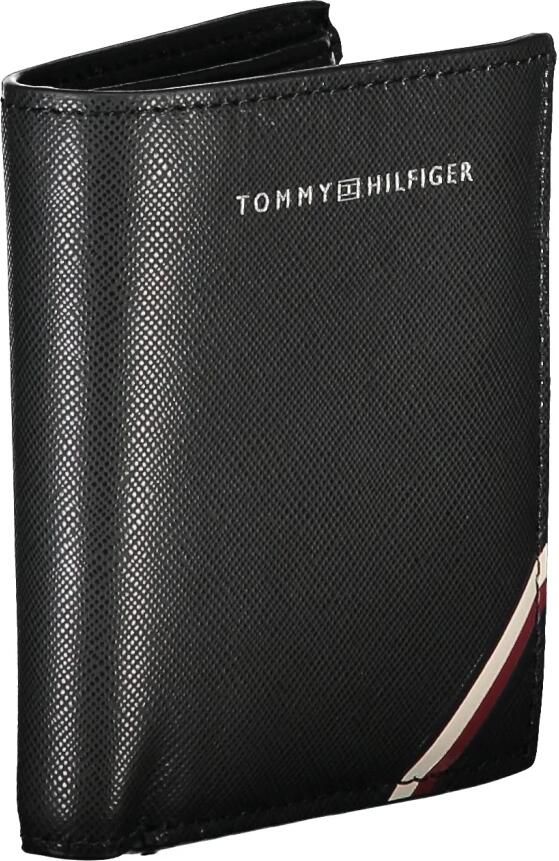 Tommy Hilfiger Zwarte portemonnee met kaartsleuven en geldclip Black Heren - Foto 3