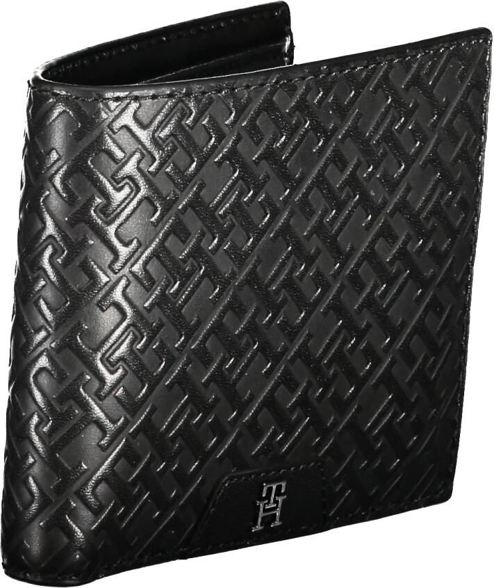 Tommy Hilfiger Zwarte portemonnee met kaartsleuven en geldclip Black Heren - Foto 3