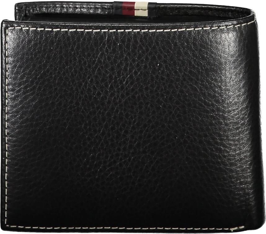 Tommy Hilfiger Zwarte portemonnee met kaartsleuven en geldclip Black Heren - Foto 2