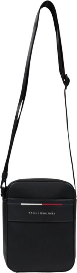 Tommy Hilfiger Schoudertas TH FOUNDATION MINI REPORTER mannen messenger tas schoudertas met gekleurde accenten - Foto 4