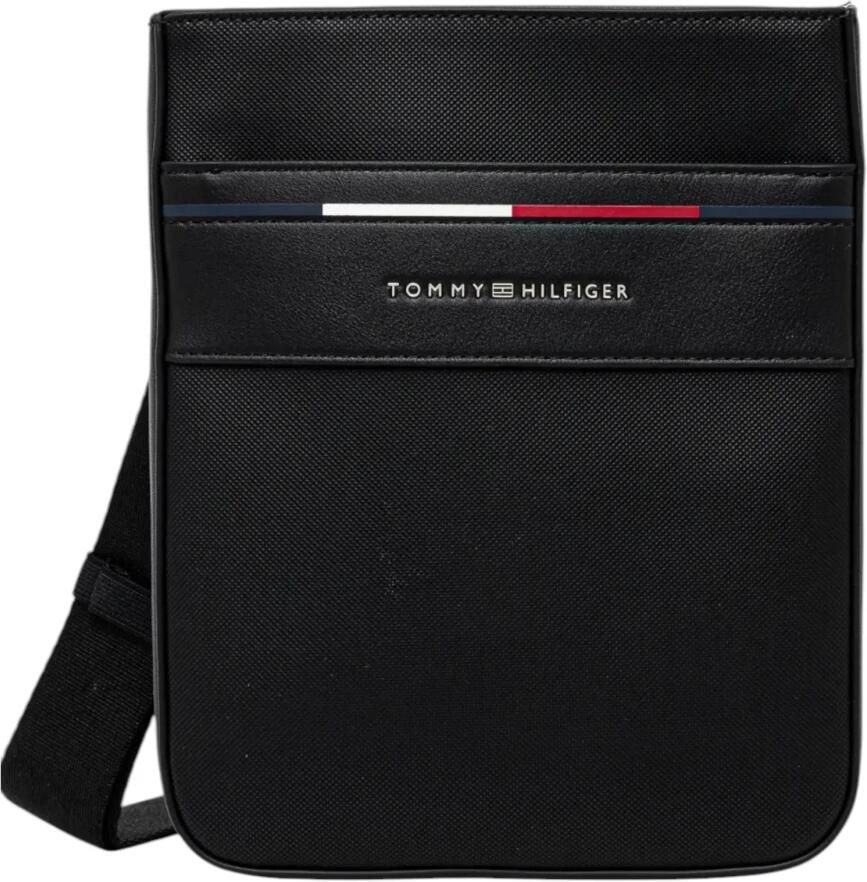 Tommy Hilfiger Heren Schoudertas Collectie in Polyurethaan Black Heren - Foto 5