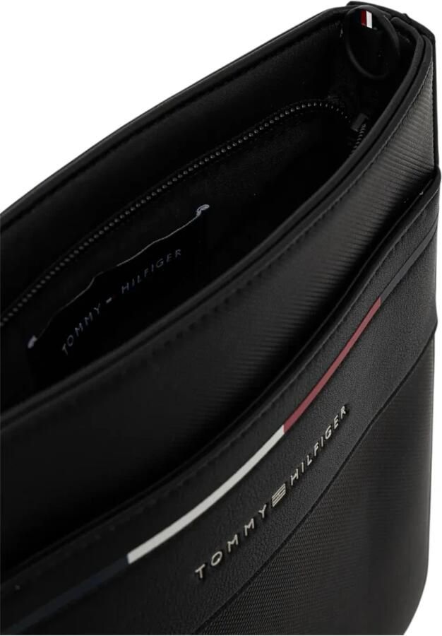 Tommy Hilfiger Heren Schoudertas Collectie in Polyurethaan Black Heren - Foto 2