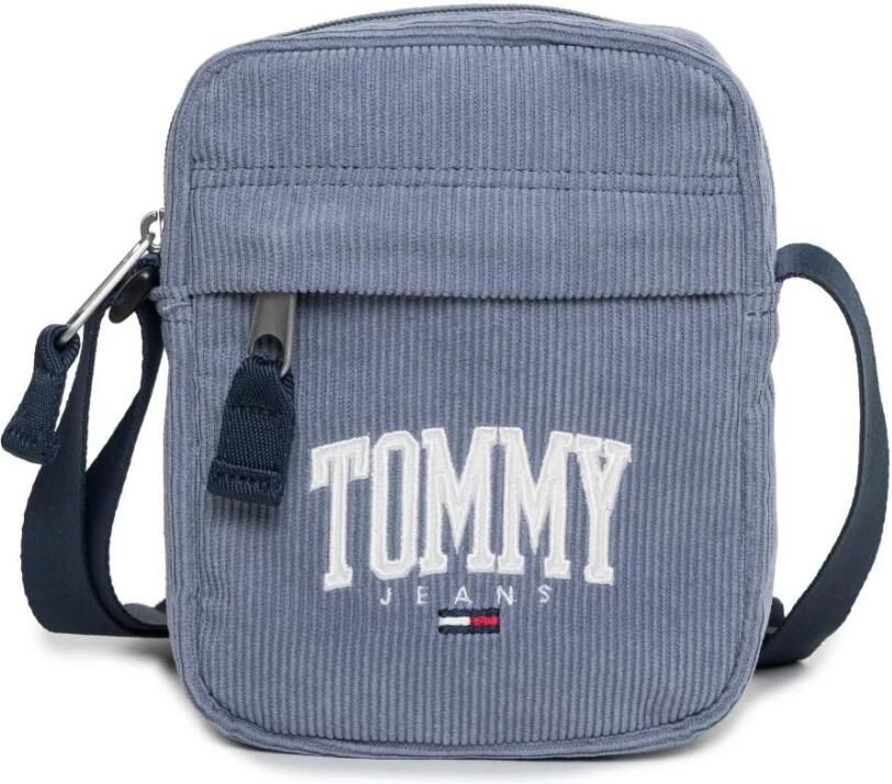Tommy Hilfiger Heren Schoudertas met Verstelbare Band Blue Heren