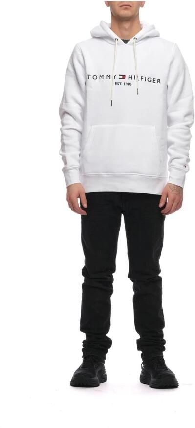 Tommy Hilfiger Hoodie TOMMY LOGO HOODY met capuchon en kangoeroezak effen casual regular fit katoenmix capuchon - Foto 11