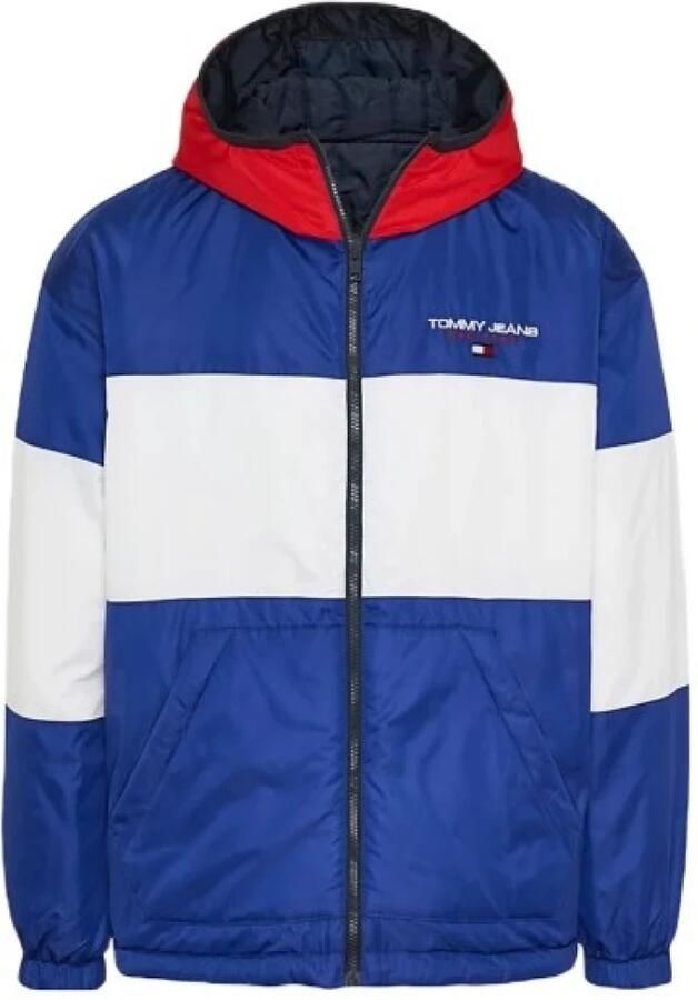 Tommy Hilfiger Heren Tjm Omkeerbare Gewatteerde Jas Tommy Jeans Blue Heren - Foto 9