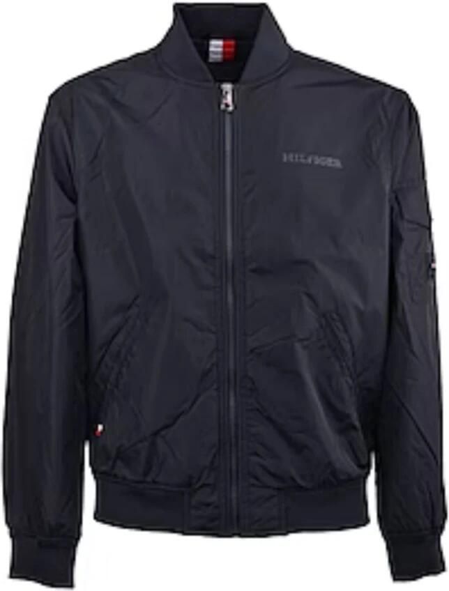 Tommy Hilfiger Herenjack met ritssluiting Blue Heren