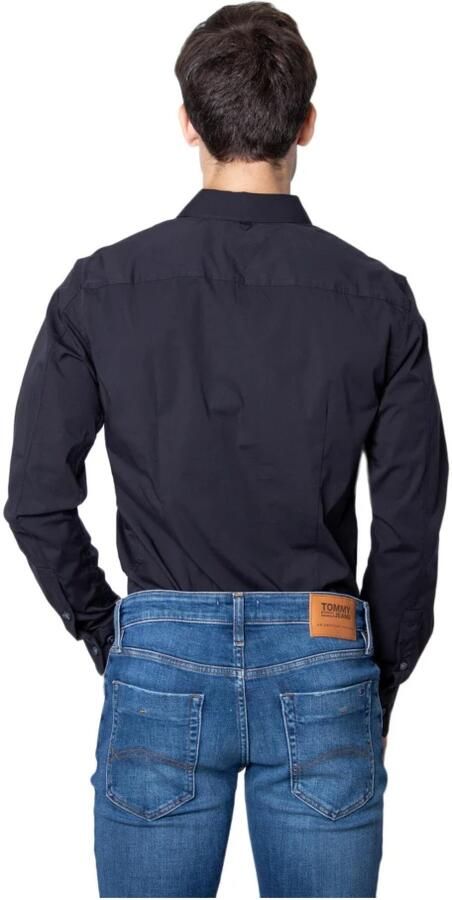 TOMMY JEANS Overhemd met lange mouwen Sabim Stretch Hemd Shirt Stretch shirt premium slim fit met elastaan - Foto 10