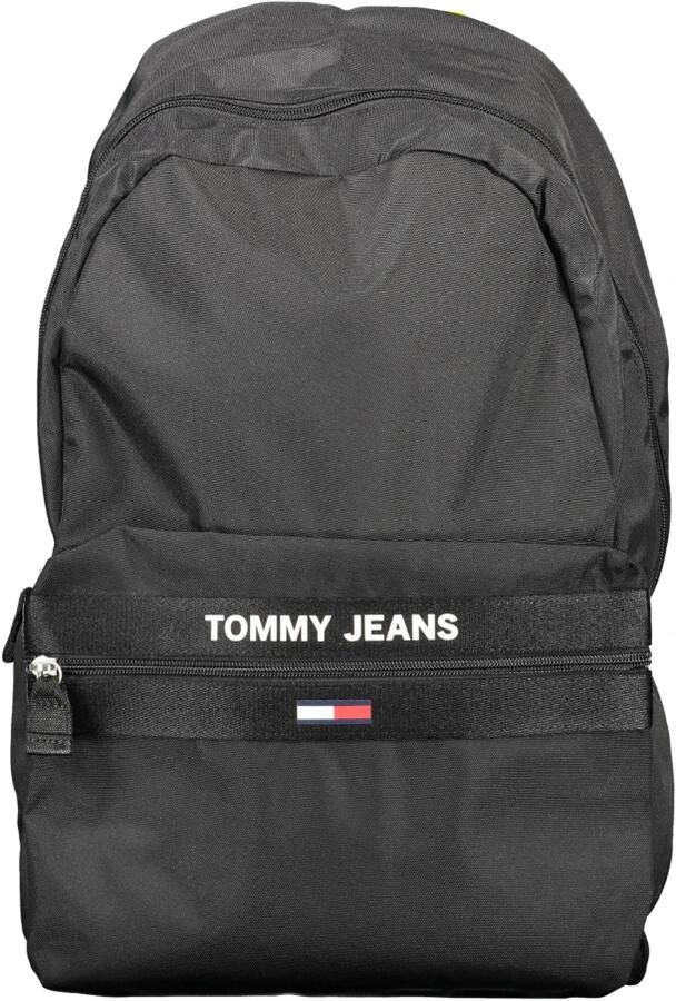 Tommy Hilfiger Heren Zwarte Rugzak met Contrastdetails Black Heren - Foto 3