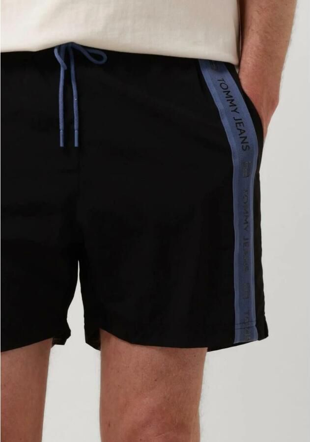 TOMMY HILFIGER UNDERWEAR Tommy Hilfiger Heren Zwembroeken Sf Medium Drawstring Side Tape Zwart