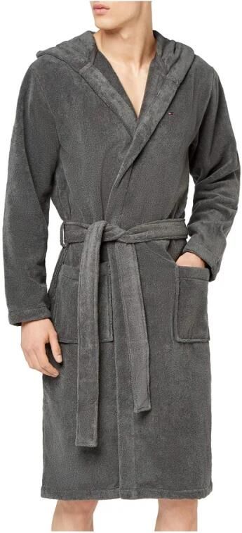 Tommy Hilfiger Underwear Badjas met opgestikte zakken (set Met een bindceintuur) - Foto 10