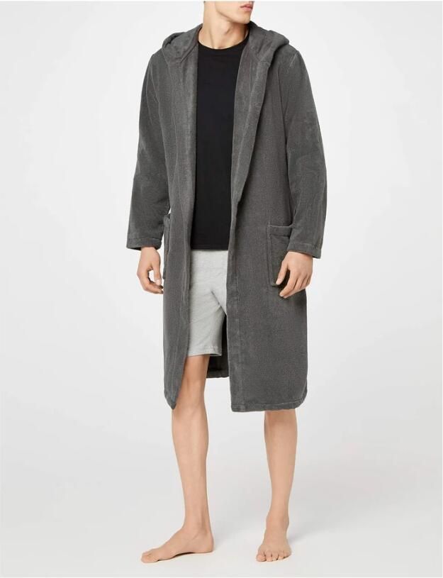 Tommy Hilfiger Underwear Badjas met opgestikte zakken (set Met een bindceintuur) - Foto 6