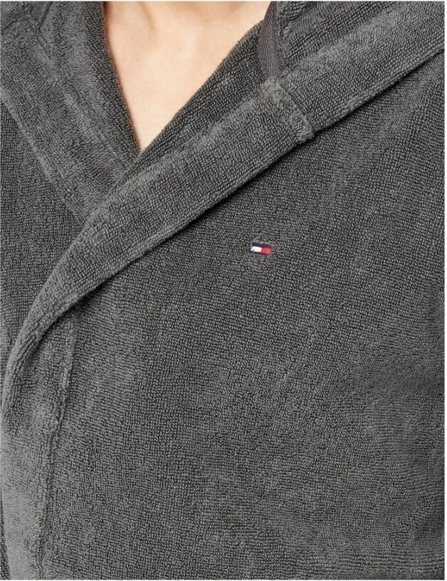 Tommy Hilfiger Underwear Badjas met opgestikte zakken (set Met een bindceintuur) - Foto 4