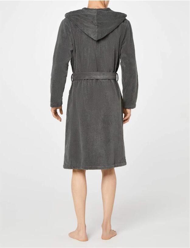 Tommy Hilfiger Underwear Badjas met opgestikte zakken (set Met een bindceintuur) - Foto 7