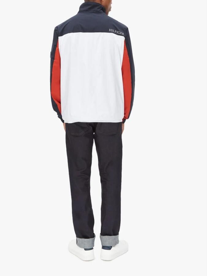 Tommy Hilfiger Klassieke Jas met Opstaande Kraag en Ritssluiting White Heren - Foto 5