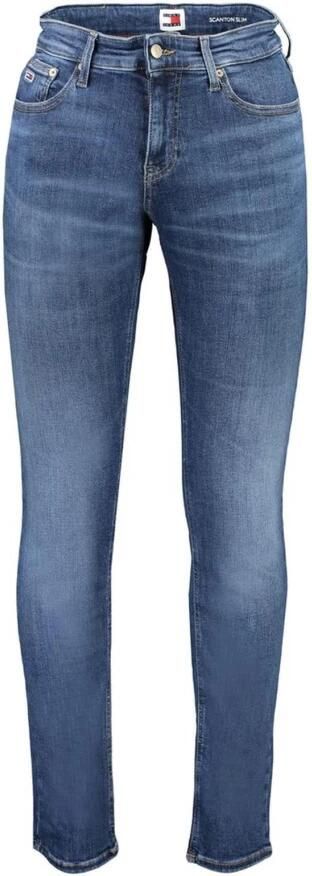 Tommy Hilfiger Blauwe Katoenen Jeans & Broek Blue Heren - Foto 5