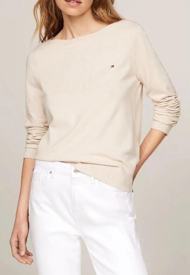 Tommy Hilfiger Trui met ronde hals PIMA ORG CTN CASHMERE CREW NECK - Foto 6