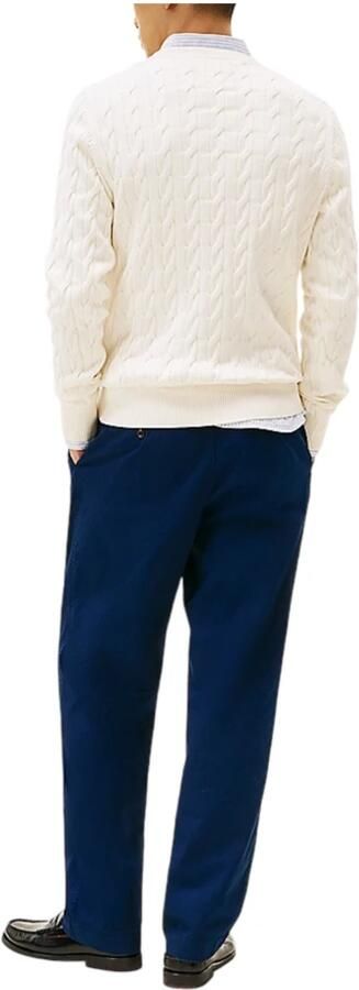 Tommy Hilfiger Gebreide trui CLASSIC CABLE CREW NECK met structuurbreisel en vlaglabel - Foto 8