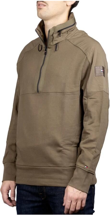 Tommy Hilfiger Sweatshirt met logostitching model 'COTTON TOUCH MIX MEDIA' - Foto 3